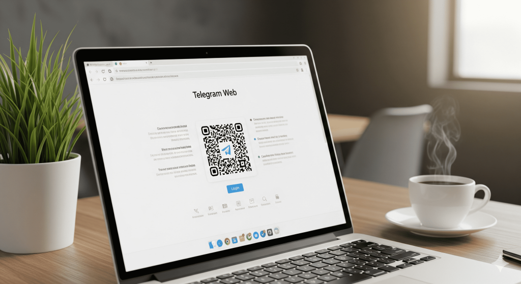 Telegram 网页版使用教程封面：浏览器免安装登录演示